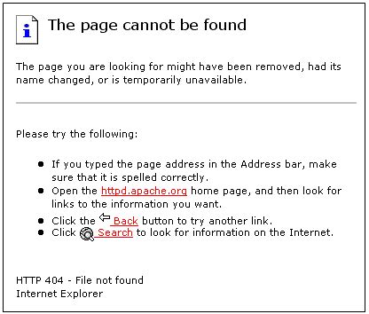 error code 404 in internet explorer, What everyone ought to know about internet error codes