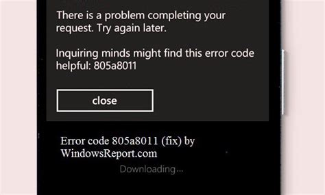 error code 805a8011 windows phone, Settings fixed. [fixed] windows phone error code 805a8011 device issue
