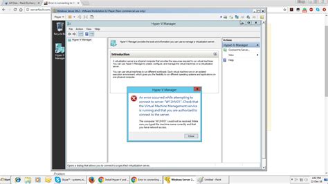 error connecting to hyperv server, Fix: ea app not connecting to server error