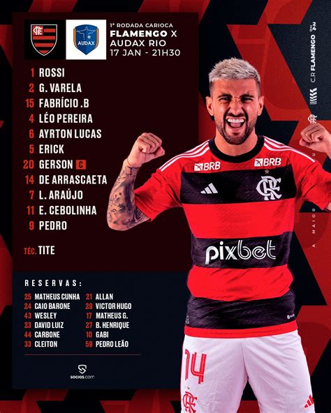 escalação do flamengo para hoje