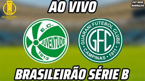 escalações de juventude x guarani futebol clube