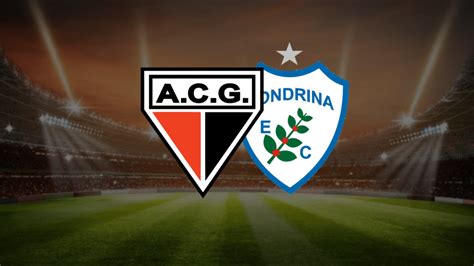 escalações de londrina esporte clube x atlético-go