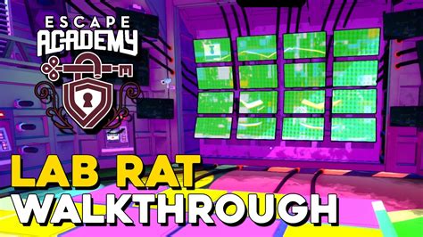 Escape Academy Lab Rat Walkthrough