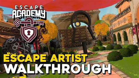 Escape Artist Walkthrough