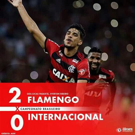 estatísticas de flamengo x internacional