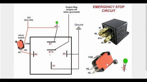 estop relay wiring diagram 
