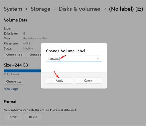 example for volume label, What is a volume label of a drive?. Disk drives plugged