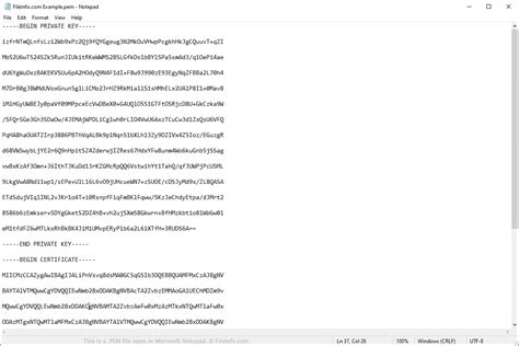 example of a pem file, 