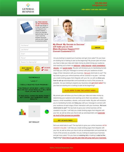 example of bad landing page, Landing worst terrible pages example design ever justinmind examples designs cruise. Terrible landing page design: 7 examples