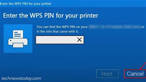 example of wps pin, Wps pin for pc