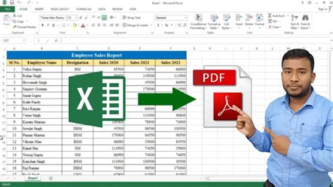 excel convert to pdf front page example, 3 methods to convert excel to pdf fit to page