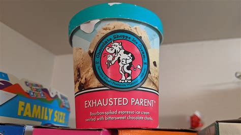 exhausted parent ice cream