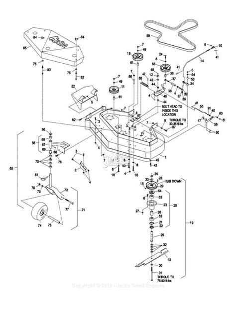 exmark pioneer 48 belt diagram 