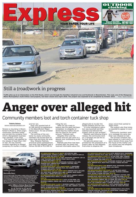 express newspaper in bloemfontein, Get digital access to express newspaper. Express newspaper