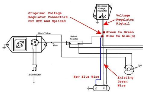 external voltage regulator wiring diagram for chrysler 