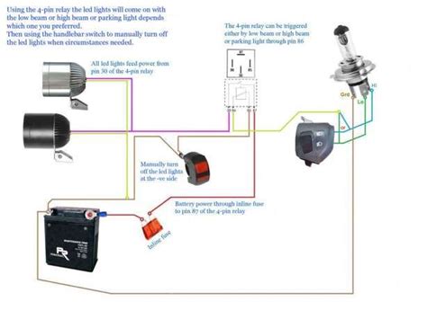 extra headlights wiring 