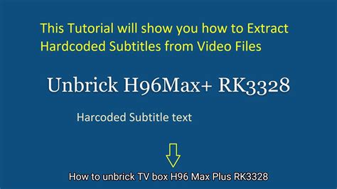 extract hardcoded subtitles from movie, How to extract hardcoded subtitles from videos? – subtitlevideo.com