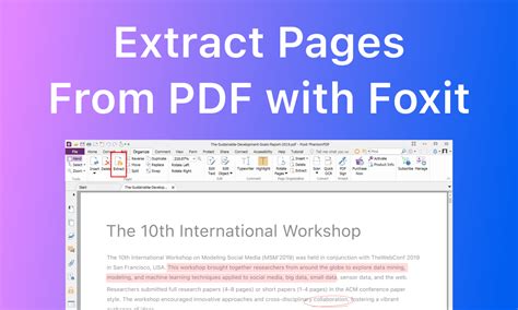 extract pdf pages foxit reader, Download foxit reader full mới nhất 2017