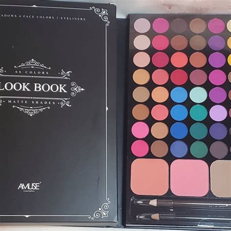 Eyeshadow Shades Book Template