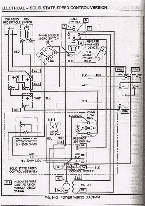 ezgo gas electrical diagrams 
