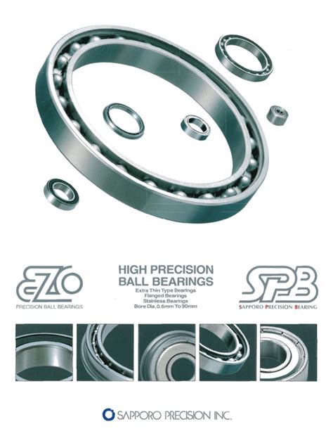 ezo spb usa precision ball bearings japan: Elevate Your Precision with Unrivaled Performance