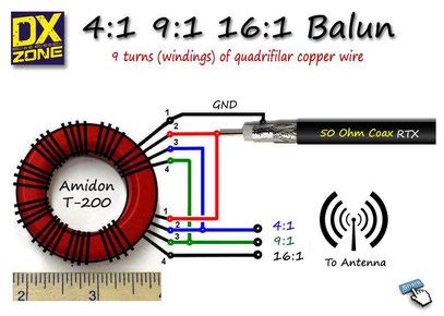 f type pcb balun circuit diagram 