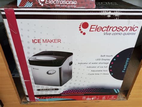 fabricador de hielo electrosonic