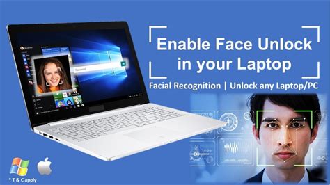 face unlock for pc, Enable face unlock in your pc/ laptop. Face laptop unlock computer pc technology