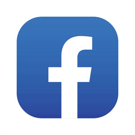 facebook vector logo no background, Facebook logo on a transparent background, vector editorial stock