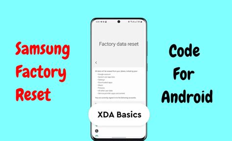 factory reset mobile qr code, Samsung qr code factory reset: a comprehensive guide