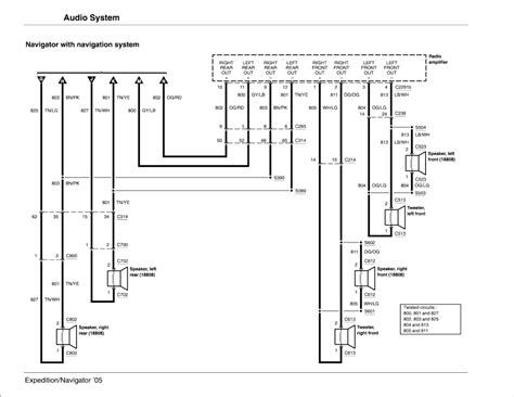 factory stereo wiring diagrams 2006 lincoln 