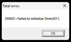 failed to initialize directx 11 mhw, 杀手5:赦免failed to initialize directx 11解决方法__ 单机秘籍_跑跑车单机游戏网