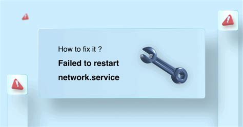 failed to restart network service, Centos8-failed to restart network.service_ unit network.service not. Restart linux linuxways