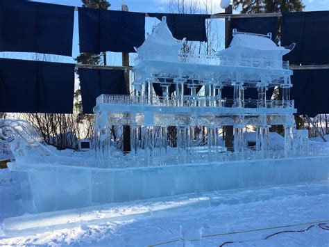 fairbanks ice sculptures 2023