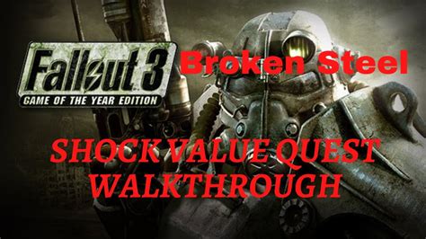 Fallout 3 Shock Value Walkthrough