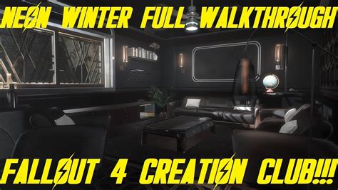Fallout 4 Neon Winter Walkthrough