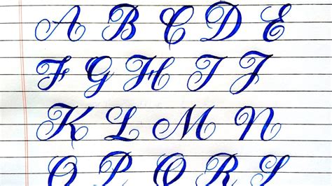 fancy cursive calligraphy alphabet, Cursive alphabet calligraphy. Cursive writing handwriting kalligraphie schriftarten brush caligrafia write handschrift handwritten