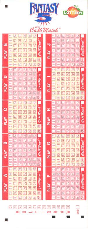 Fantasy 5 Payout Chart Georgia