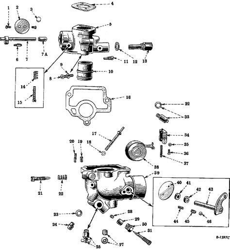 farmall super a carburetor diagram 