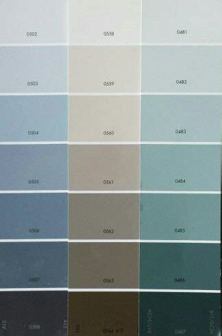 Farrell Calhoun Paint Colors Chart