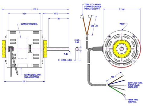 fasco fan motor wiring diagram 