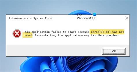 fatal error kernel32.dll not found, Dll kernel32 error errors fatal skype fix problems vilmatech repair guides yoosecurity. Kernel32.dll errors