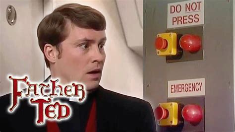 father ted big red button, Big red button