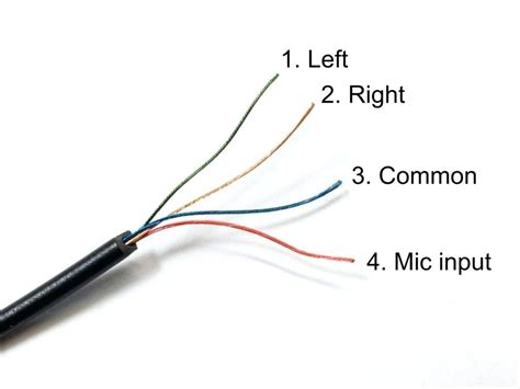 female headphone with mic wiring diagram 