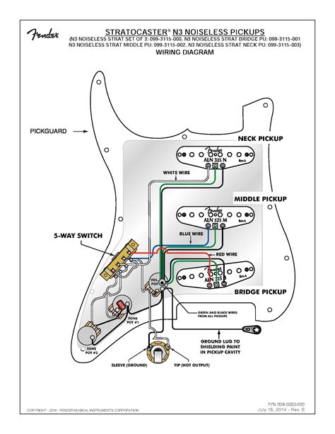 fender n3 noiseless pickups wiring diagram with seimore duncan 
