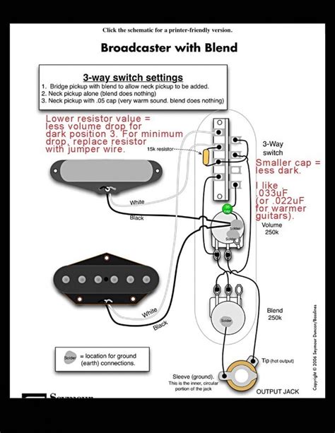 fender no load tone control wiring diagram 