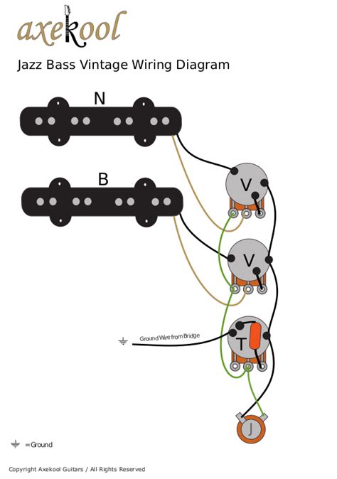 fender standard jazz bass wiring diagram 