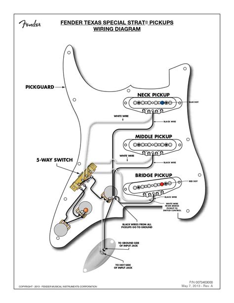 fender usa stratocaster pickup wiring diagrams 