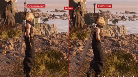 ff7 rebirth performance mode, Ff7 rebirth graphics vs performance mode differences explained