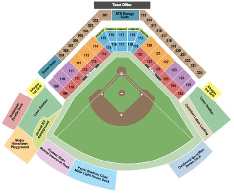Fifth Third Park Seating Chart